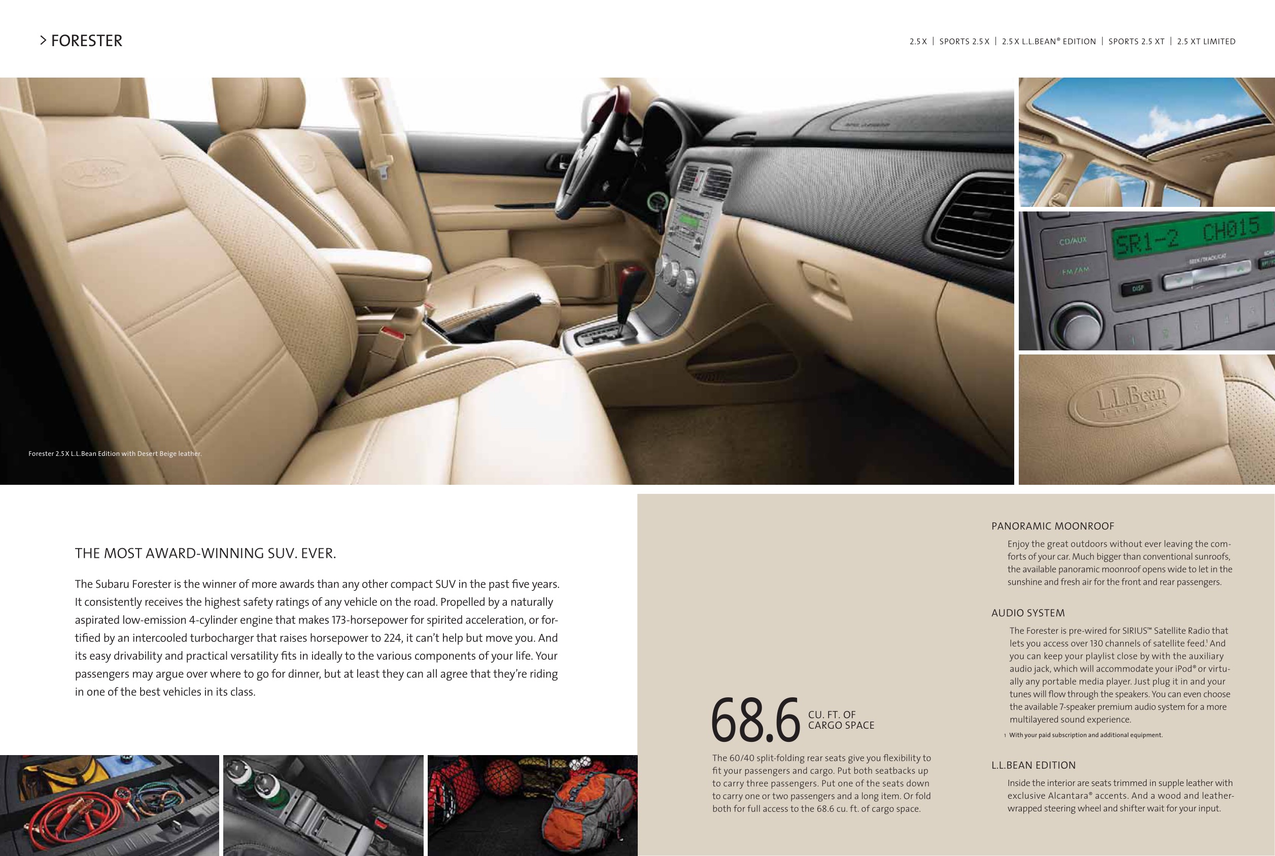 2008 Subaru Brochure Page 11